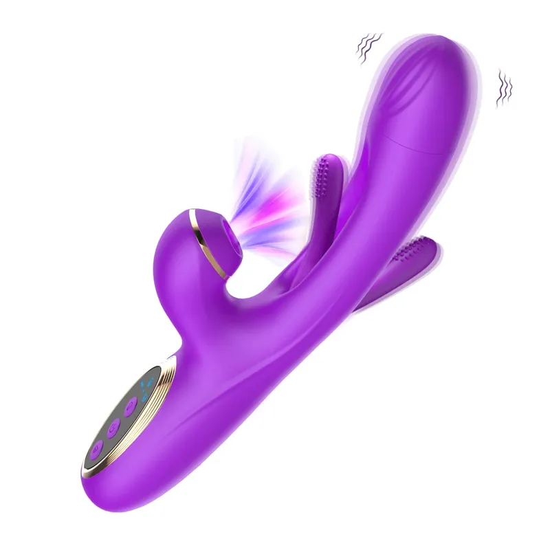 2 em 1 poderoso batendo batendo vibrador feminino para clitóris masturbação aquecimento empurrando vibrador para mulher sext brinquedo para adulto — image 9