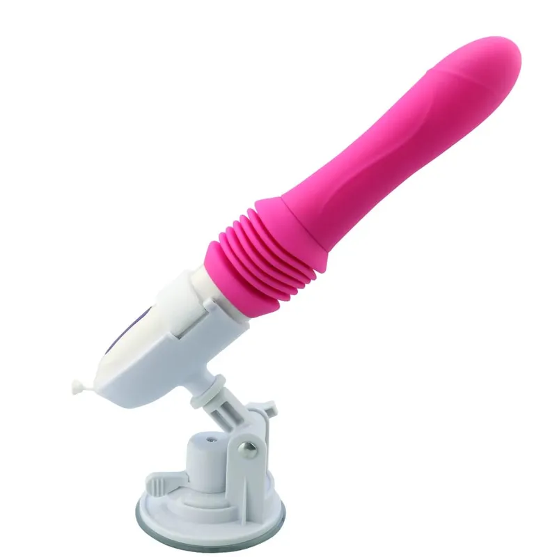 Thrusting Sex Machine Telescopic Dildo Vibrator ช่องคลอดนวดการสำเร็จความใคร่ G จุดกระตุ้นผู้ใหญ่หญิงของเล่น Masturbator — image 11