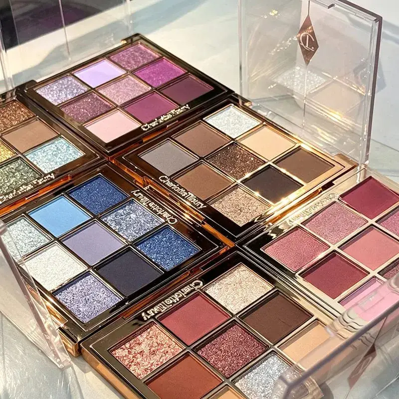 CT สี่สีอายแชโดว์ Palette Matte Glitter อายแชโดว์เงา Eye แต่งหน้าหมอน Talk Easy To Color Natural Foundation เครื่องสำอาง — image 3