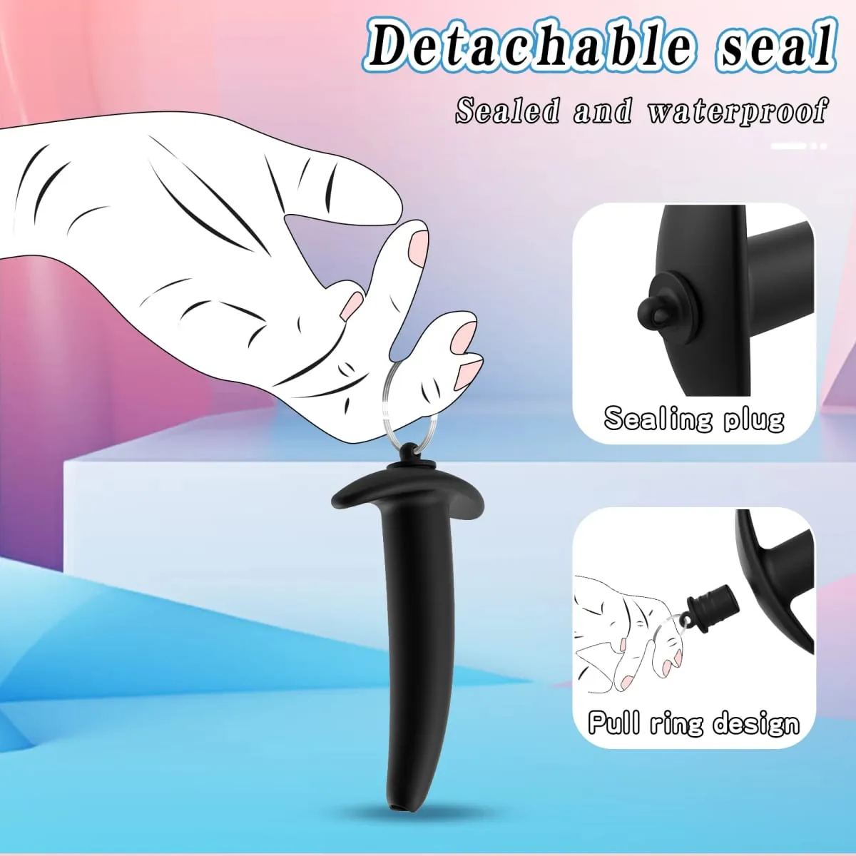 Speculum cavo Sbirciare Perline Anali Butt Plug con Tappo Espansore Tunnel Clistere Ano Dilatazione Giocattoli Adulti Del Sesso per Le Donne Uomini Gay — image 3