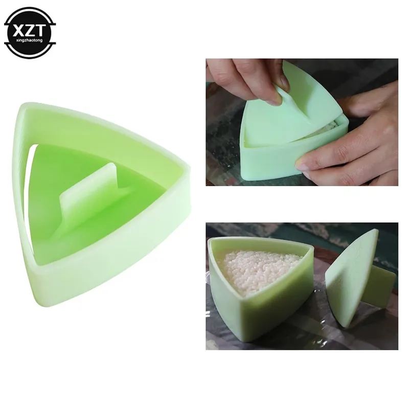 Creativ Acuan Sushi DIY Baharu Onigiri Rice Ball Tekan Makanan Segi Tiga Acuan Pembuat Sushi Kit Sushi Kit Dapur Jepun Aksesori Bento — image 2