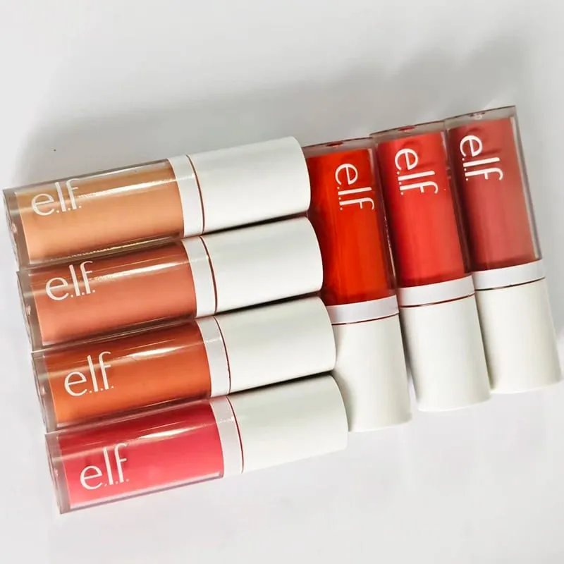 Elf Acqua sensibile e texture leggera Fard liquido Idratante Pre trucco Glimmer Crema Fard Putty Blush Prodotti — image 3