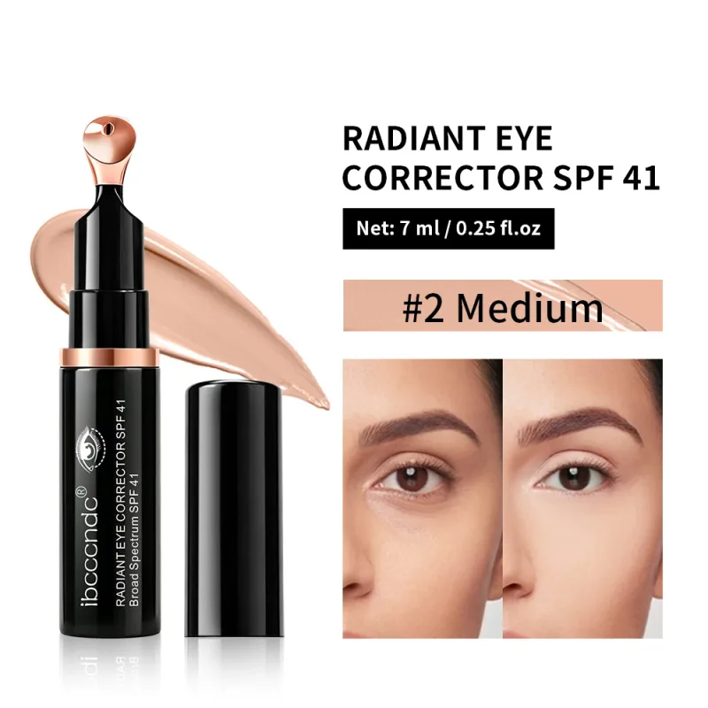 สี Correcting Eye คอนซีลเลอร์ SPF 41 Peptide Ceramide Anti-Aging Dark Circle Brightening ปั๊ม Cooling หัวนวด — image 9