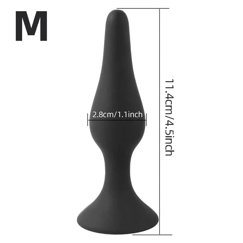 Plugue anal de silicone para iniciantes, plugue anal para homens e mulheres, massageador de próstata para gays, mini bala anal, masturbador, brinquedo sexual para homens — image 18