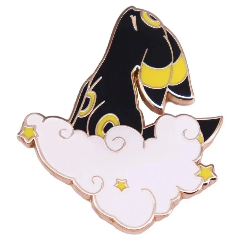 Pin Enamel Pokemon Gengar Dan Pin Lapel Pikachu untuk Beg galas Lencana Roti Kerongsang Pingat untuk Pakaian Hadiah Perhiasan untuk Rakan