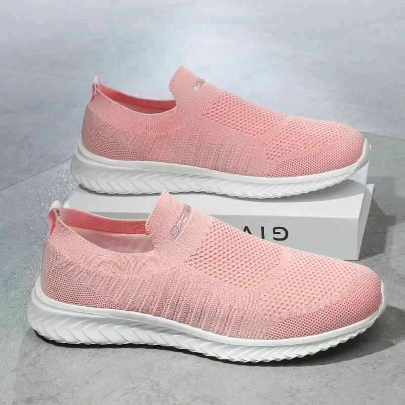 Uomini Vulcanize Scarpe Maglia Scarpe Da Uomo Leggere E Comode Scarpe Da Ginnastica da uomo 2025 Moda Autunno Slip on Appartamenti Scarpe Mocassini Maschili — image 17