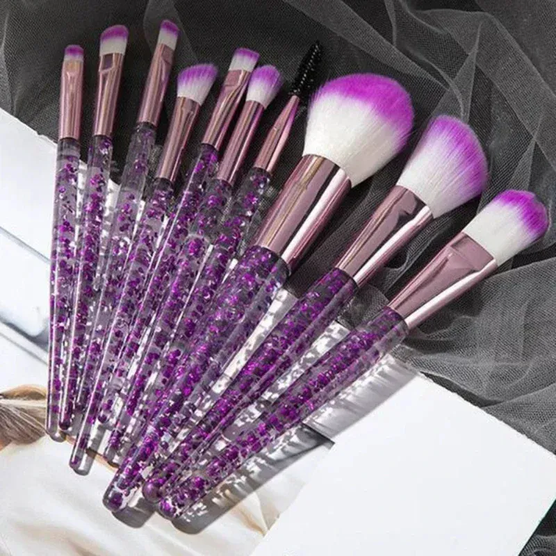 10PCS Make-Up Pinsel Set Professionelle Super weiche detail pinsel Rouge Pinsel Foundation Concealer Lidschatten Pinsel Dame Schönheit Werkzeug — image 1