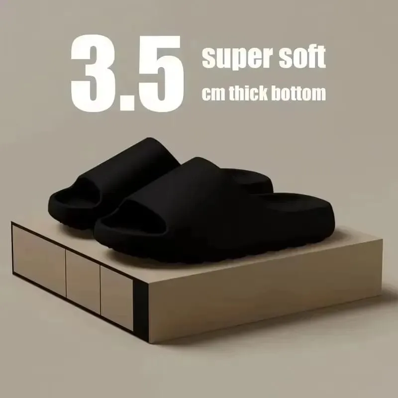 2025 Hot sales Coconut Slippers Cloud Thick-soled Sandals Summer Fashion Soft Bottom Beach Men Slippers Women's SandalsSlides — image 8