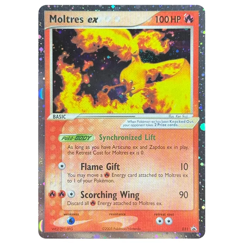 Proxy การ์ด Nintendo Black Star โปรโมชั่น Articuno Kyogre Moltres Rayquaza Zapdos Groudon ใหม่ Holographic PKM Proxy ของเล่น — image 11