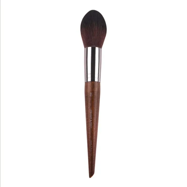 1 pz MF Pennelli per trucco morbido in legno naturale Fondotinta in polvere Correttore Pennello per trucco Blush Capelli sintetici Ombra Strumenti di alta qualità — image 14