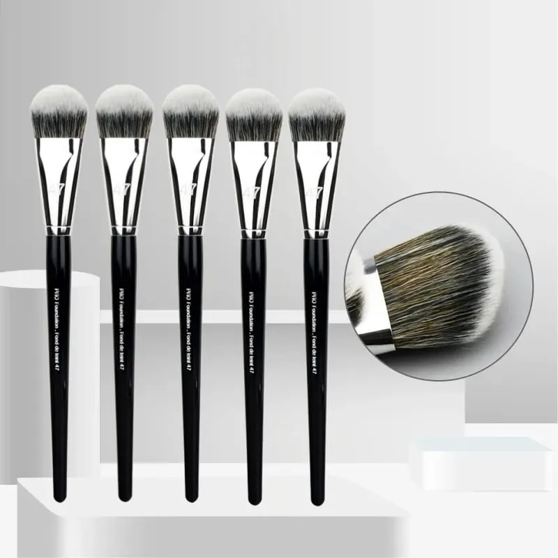 Professionelle Foundation Pinsel 47/52 Besen Kopf Flüssige Foundation Schatten Reparatur Pinsel Frauen Gesicht Basis Make-Up Schönheit Werkzeuge — image 8