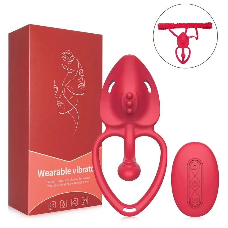 Wearable Panty Vibrator Female 10 Mode Wireless Control Vibrators G-Spot Penis Ring Clitoral Stimulator Couple Adult Sex Toy — image 8