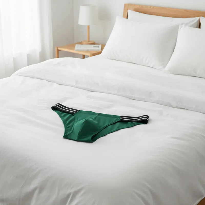 Onderbroeken Lingerie Heren Driehoek Slipje Streep Ademend Mannen Dunne Slips Midden Taille Grote Maat Ondergoed voor Mannen Geschenken — image 9