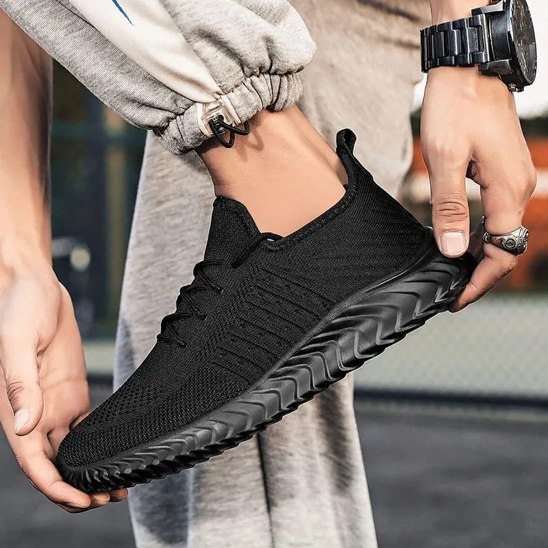 Scarpe sportive da corsa da uomo leggere estive Scarpe casual traspiranti in mesh classiche Scarpe da ginnastica alla moda Scarpe da ginnastica atletiche — image 5