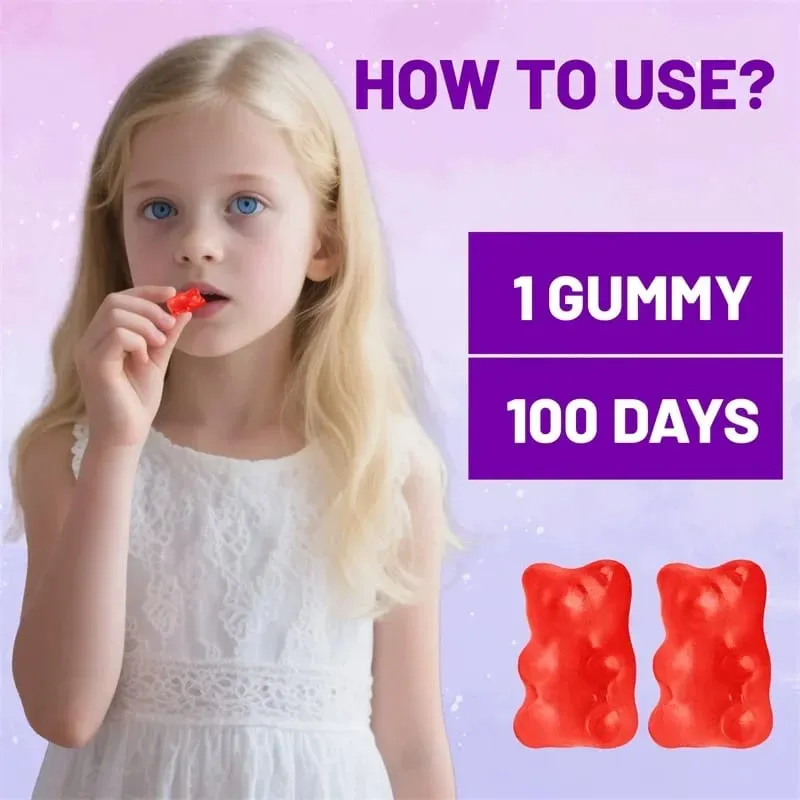 Melatonin Gummies 1 มก. - เครื่องช่วยการนอนหลับสำหรับเด็กบรรเทาความเครียดปรับปรุงการนอนไม่หลับปรับปรุงคุณภาพการนอนหลับและการนอนหลับที่ลึกยิ่งขึ้น — image 7