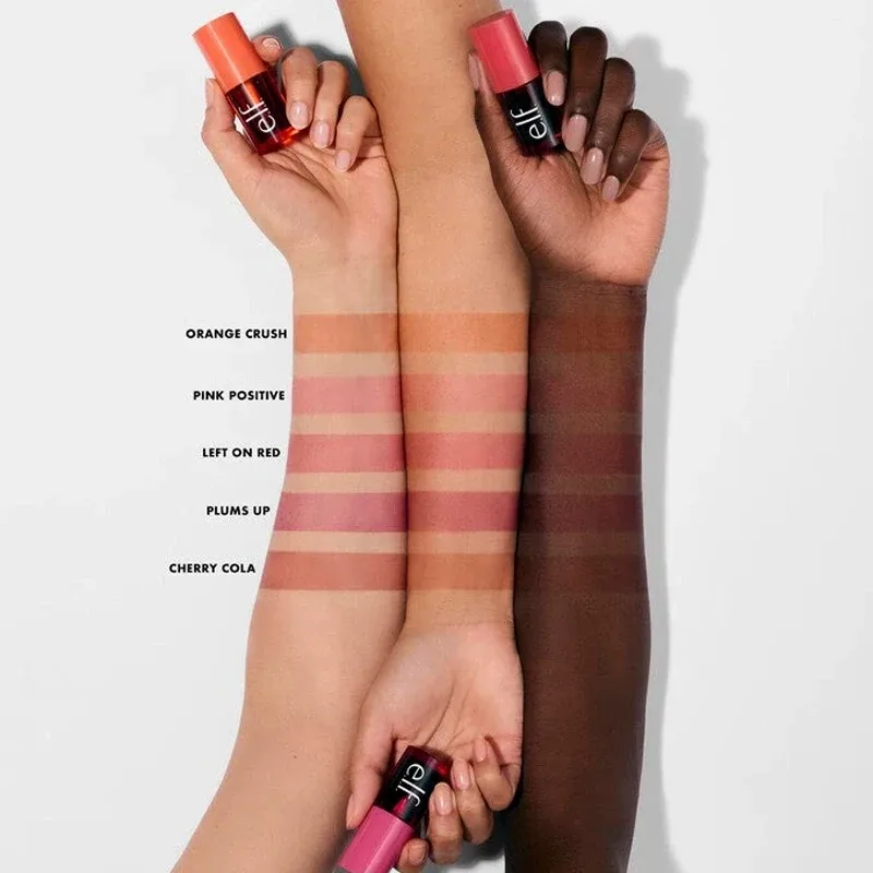 Elf Blush สำหรับริมฝีปากแก้ม Smooth Liquid Blush Two-ended ลิปสติกลิปกลอสแต่งหน้าติดทนนานสีชมพู Primer สำหรับ Pore Minimization — image 7