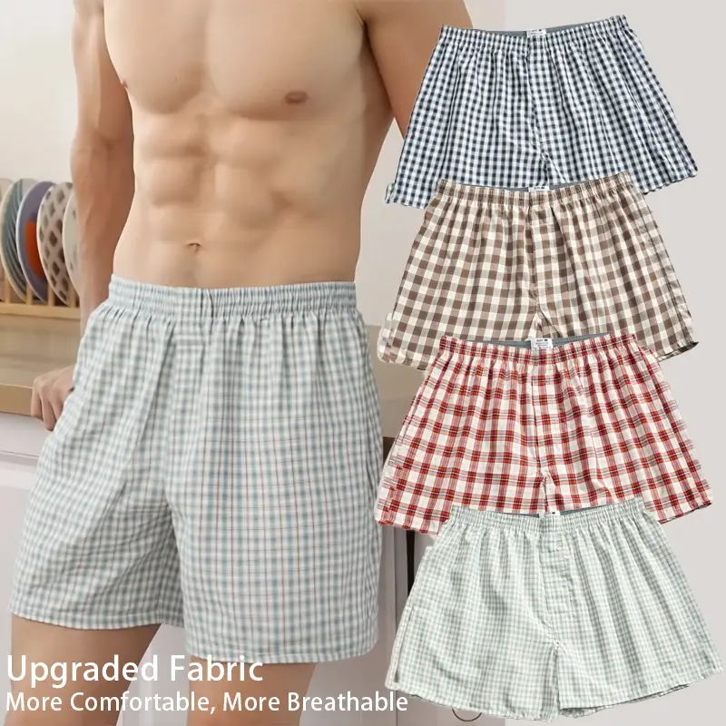 1 ST Verbeterde stof Ademend Comfortabel Heren Aro Broek Boxershorts met elastische tailleband Veelzijdig Zweetafvoerend — image 4