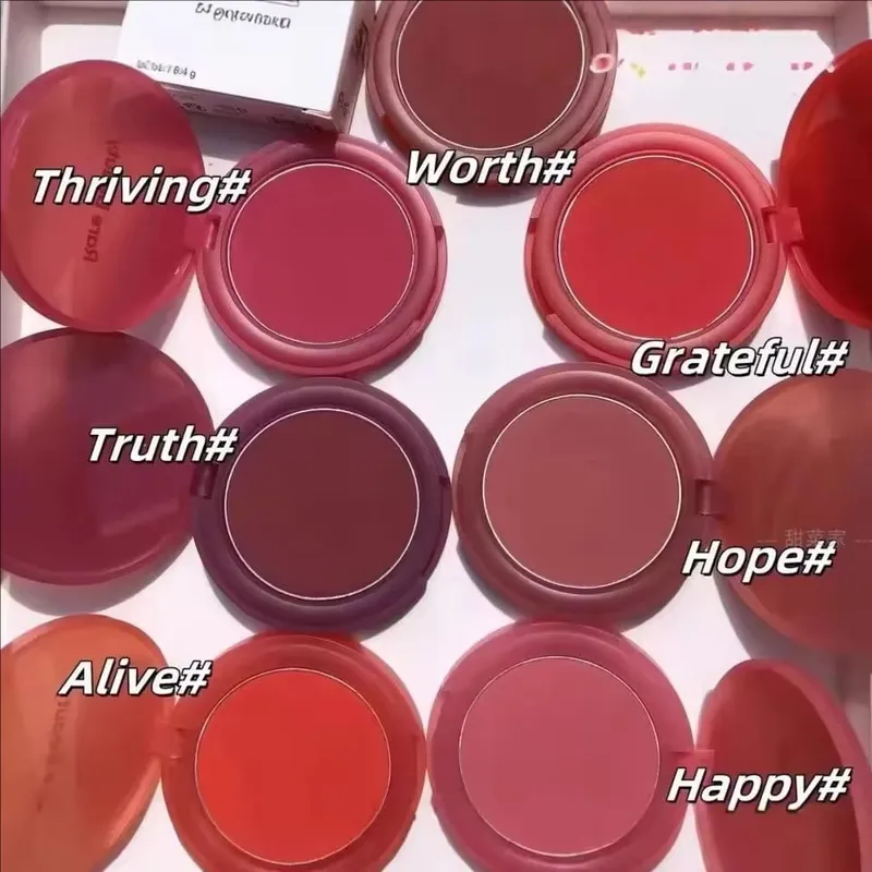 Rare Beauty Puder-Rouge-Make-up-Set, neues mattes Rouge, einfach aufzutragendes flüssiges Puder-Rouge, dauerhafte Feuchtigkeitsversorgung, Rouge-Kosmetik — image 4
