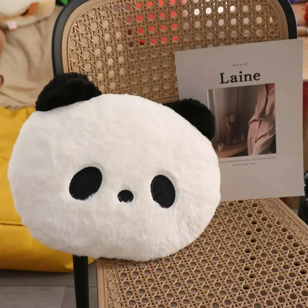 Kusyen Panda Boneka Binatang Hiasan Rumah Sofa Bilik Tidur Bantal Panda Sumbat Kawaii 30cm Bantal Lempar Panda Hadiah Hari Lahir