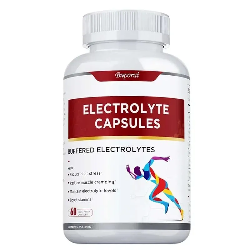 Electrolyte Capsules - Contains Vitamin D Promotes Electrolyte Balance Improves Cognitive Function Relieves Fatigue Non-GMO — image 8