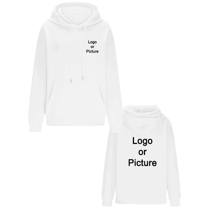 Gör-det-själv-design Oversize-huvtröjor Dammode Skräddarsytt tryckt lös långärmad axel Drop Cuff Sweathsirts Pullovers Sudadera
