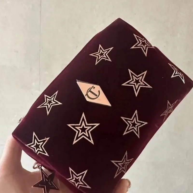 Charlotte Tilbury mate ajuste polvo prensado 4 colores base líquida Hollywood filtro impecable CT bolsa de maquillaje cosméticos de regalo — image 18