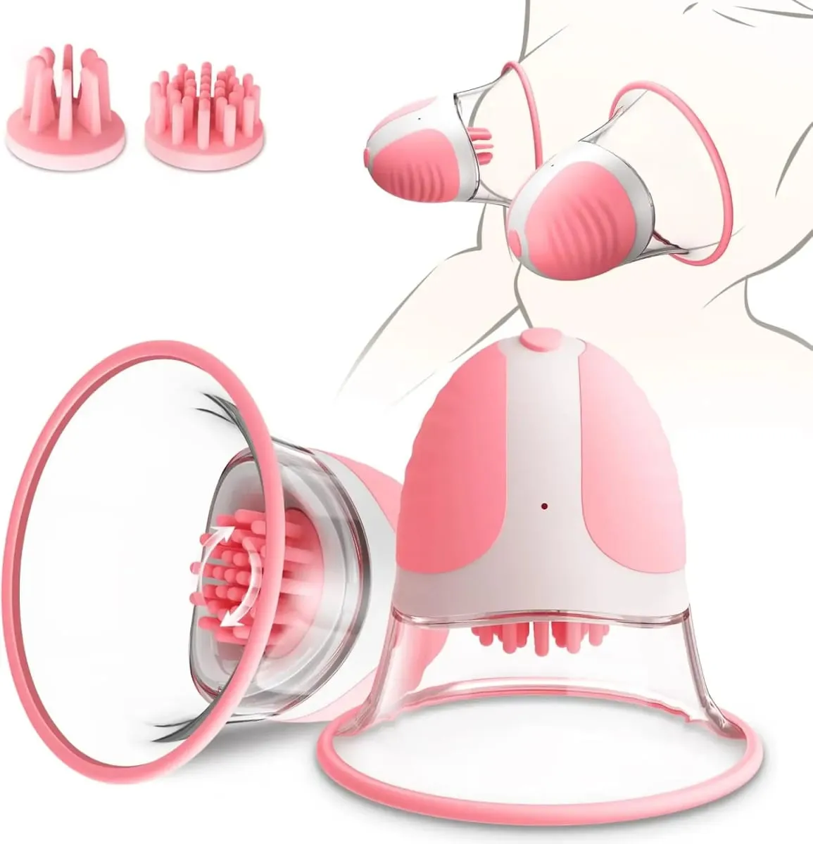 Nipple Licking Vibrator Breast Massager Stimulation Soft Tongue Licker Waterproof Adult Sex Toy for Women — image 1