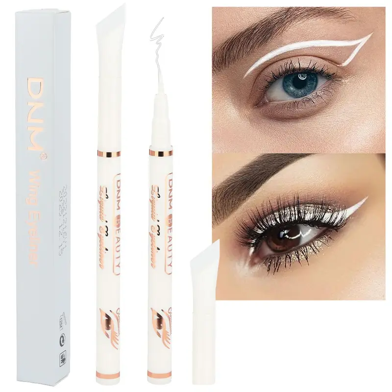 Voděodolné barevné tužky na oči Rychleschnoucí dlouhotrvající pero na oční make-up Snadné nanášení Hladká ultratenká tužka na oční linky — image 1