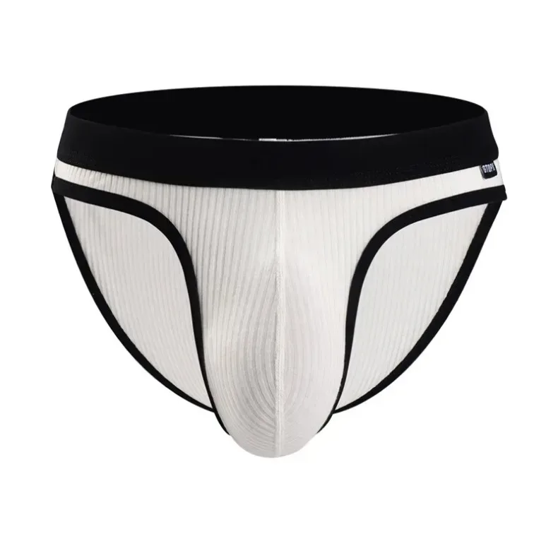 Herren-Unterwäsche, U-konvexe Beutel-Slips, atmungsaktiv, weich, elastisch, Low-Rise-Höschen für Männer, tägliche Dessous, 2er-Pack — image 16