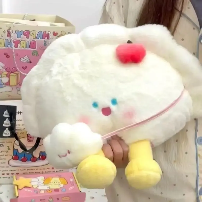 Quente bonito bolinho de pelúcia boneca macio recheado travesseiro adorável dos desenhos animados almofada brinquedo para casa quarto decoração aniversário presente do feriado — image 5
