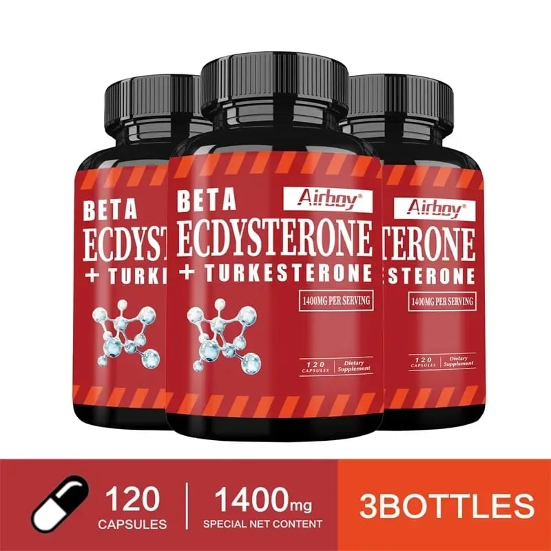 Beta Ecdysterone and Turkesterone Supplements - Increase Muscle Mass Improve Athletic Performance and Strength