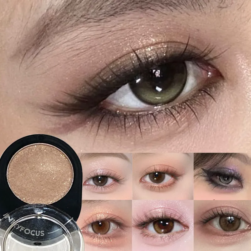 12 colori diamante brillante ombretto cosmetici lunga durata setosa facile da colorare perla luce illuminante ombretto tavolozza di trucco — image 3