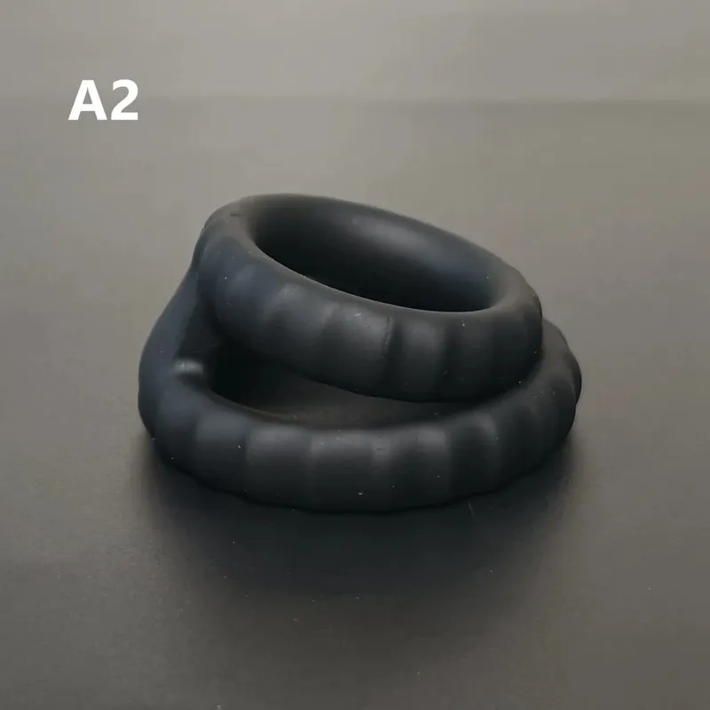 Anneau de pénis masculin pour hommes, retarde l'éjaculation, érection plus forte, anneaux de verrouillage du sperme, jouets sexuels de masturbation pour hommes Gay adultes, sans vibrateur — image 8