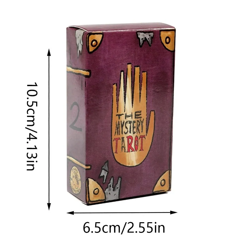 Das Mystery Tarot Kartendeck Gravity Falls inspirierte 78 Kartendeck Witchy Anfänger Tarot — image 4