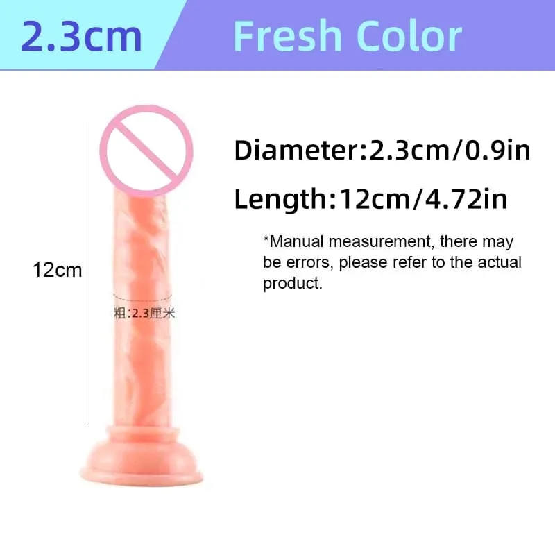 Transparent Soft Jelly Dildo Realistic Fake Dick Penis Suction Cup Dildo Realistic Sex Toys For Lesbian Women Female Masturbator — image 16