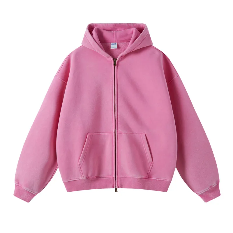 Batik fleece zippered hoodie — image 11