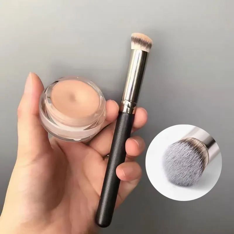 1/2/5/10pcs Foundation Concealer Brush Premium Contour Blusher Borstels Vloeibare Concealer Foundation BB Cream gezicht Make-up Borstel — image 1