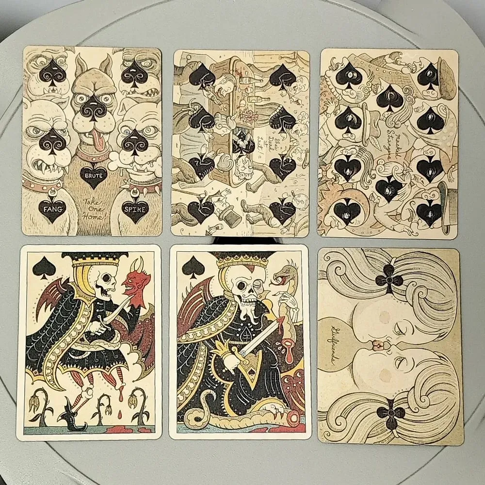 Royal Mischief Transformation Playing Cards 54 Pcs Poker Cards Full Set Oracle Deck 9*6cm Printed on Double Embossed Cardstock — image 6