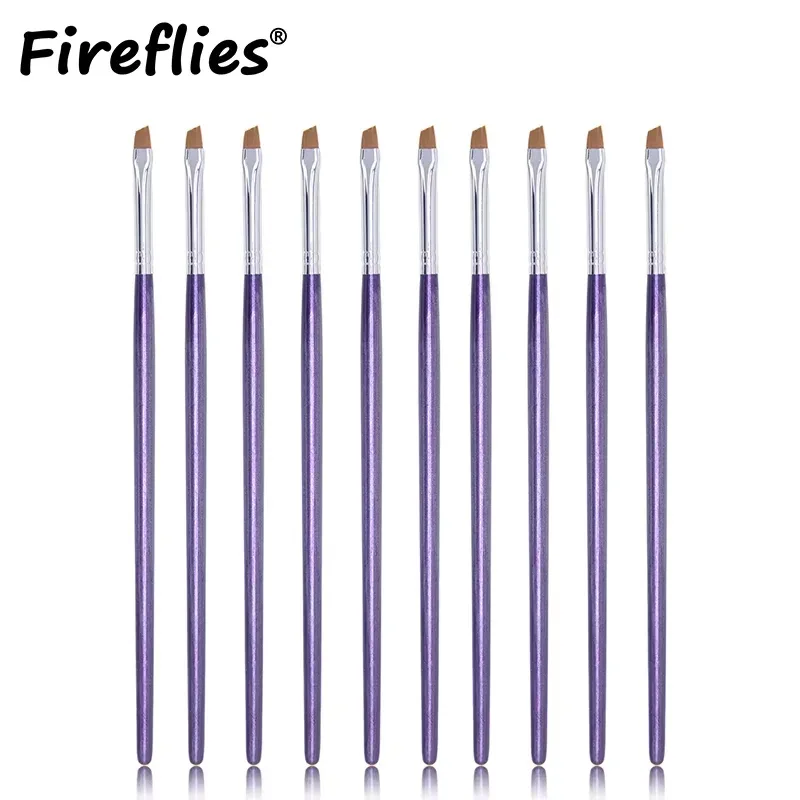 Upgrade Blade Eyeliner-Pinsel, ultradünn, flach, fein, Eyeliner-Make-up-Pinsel, flacher Eyeliner-Pinsel, Augenbrauen-Make-up-Werkzeug — image 9