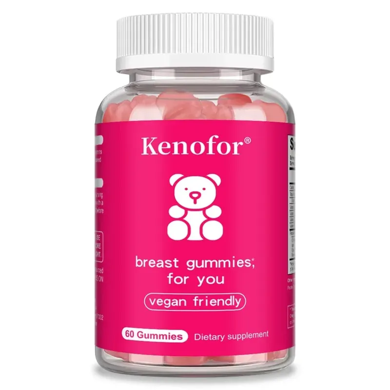 Gummies mammaires pour le développement des seins des femmes. Les soins du sein soutiennent la croissance et la force des cheveux.