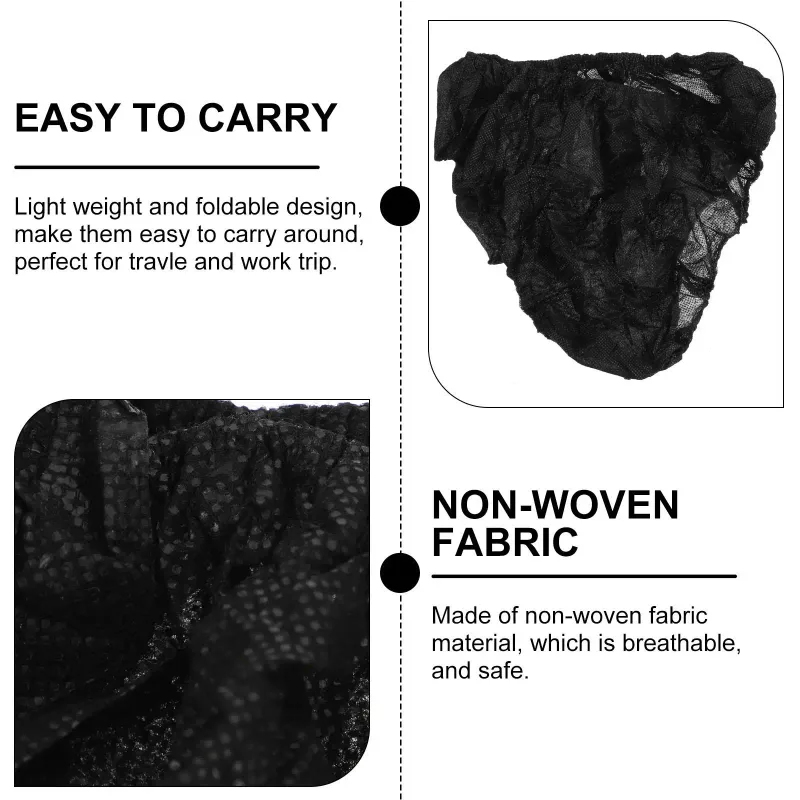 10 Pcs Disposable Non Woven Underwear Lightweight Emergency Briefs For Massage Sauna Male Underpants One Time Use Comfortable — image 5