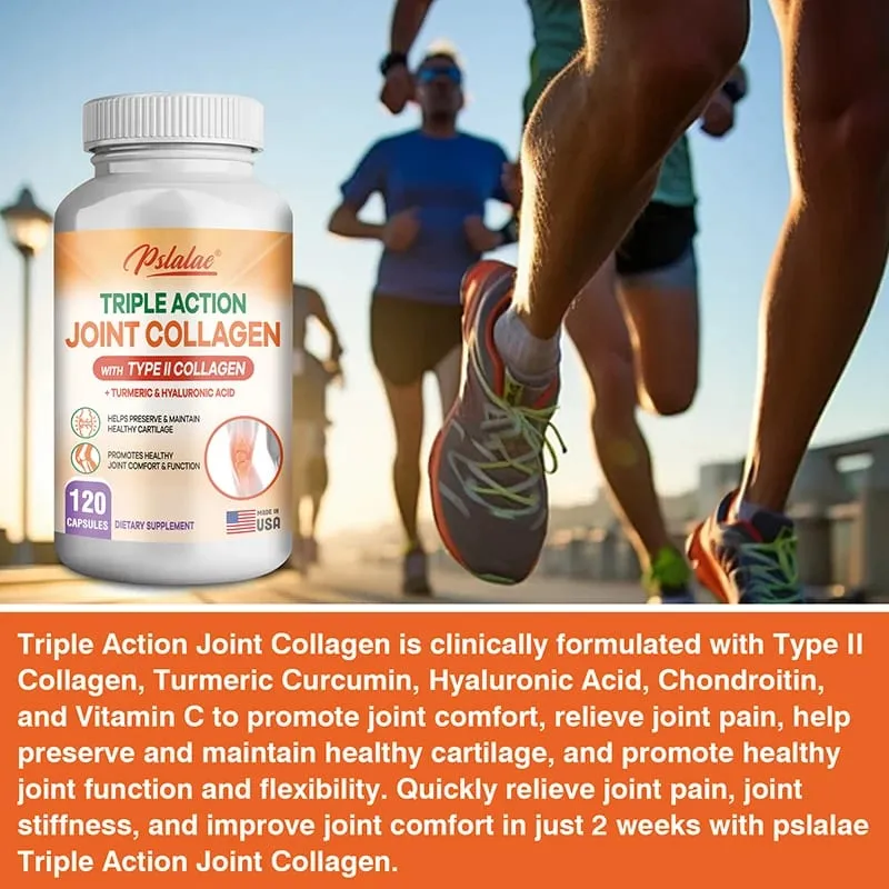 Triple Action Joint Collagen พร้อมคอลลาเจน Type II - ส่งเสริมสุขภาพและความสบายของข้อต่อ บรรเทาอาการปวด สร้างใหม่ รักษากระดูกอ่อน — image 6
