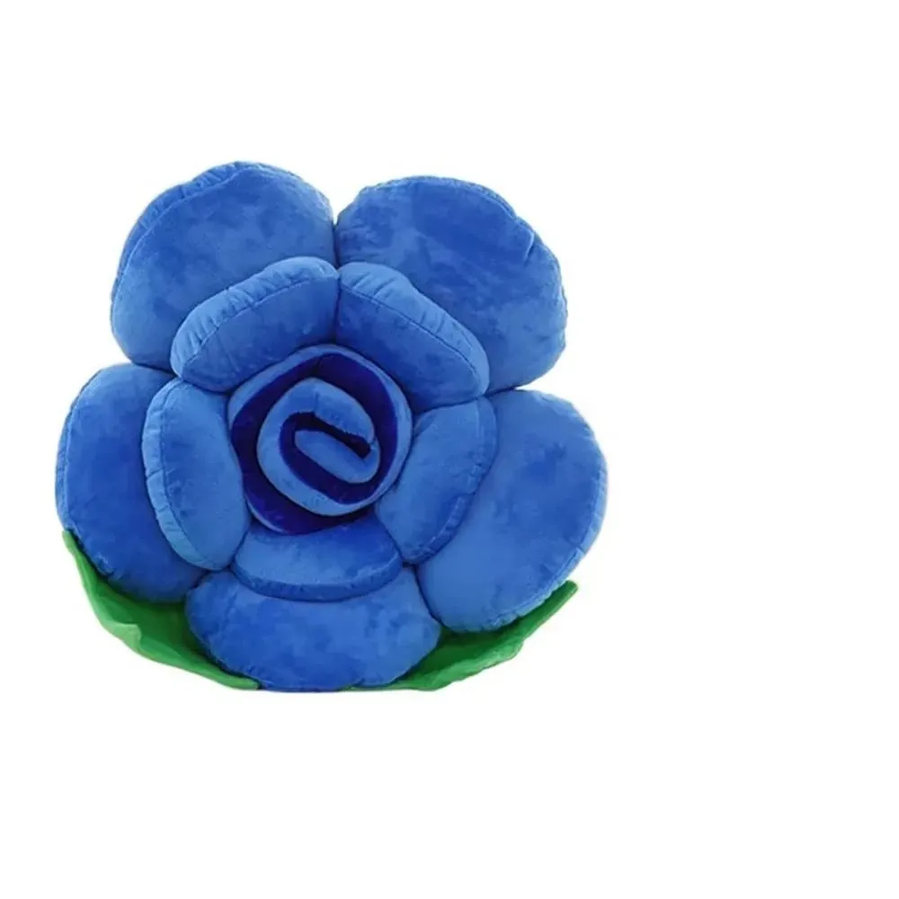 New Large Rose Shaped Pillow Plush Colorful Sofa Flower Cushion Simulated Car Interior Cushion Plush Toys — image 16