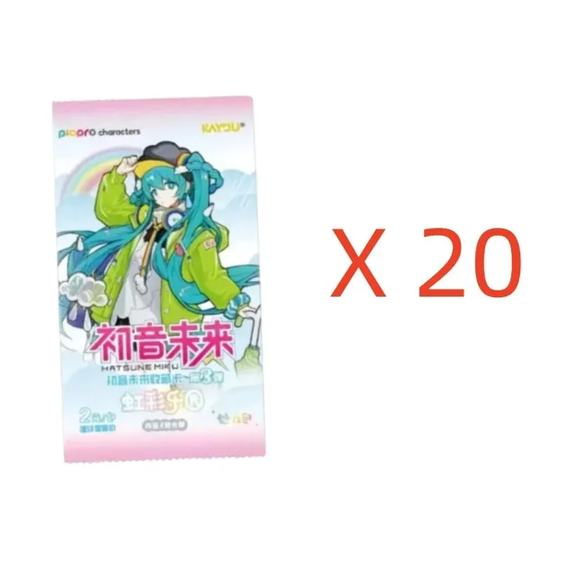 Original Hatsune Miku Card Charm Pack Shining Superstar Party Show Cards CR ODER UTR Rare Collection Kartenspielzeug — image 14