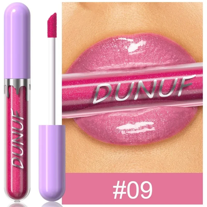 1pc Metallico Rossetto Liquido di Lunga Durata Glitter Lip Smalto Impermeabile Idratare Marrone Lip Tinta Lucido Shimmer Lipgloss Trucco — image 15