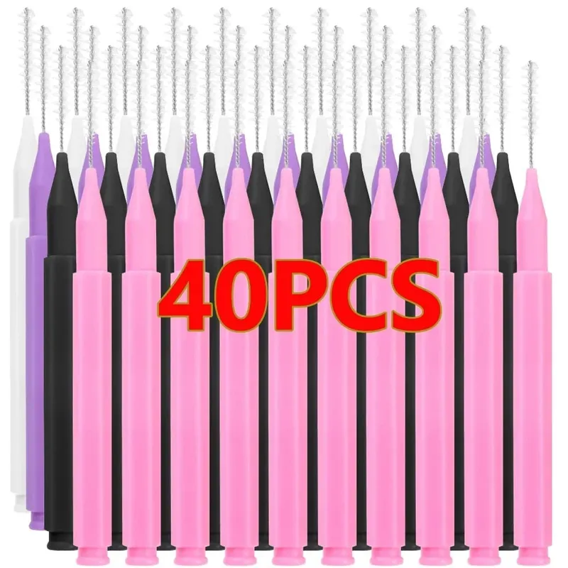 50pcs Mini Eyebrow Brush Disposable Lightweight Brow Lifting Brushes Portable Eyelash Extension Comb Perm Brush Lash Accessories — image 15
