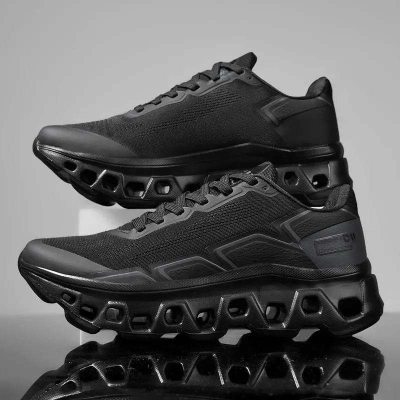 Scarpe da corsa da uomo Jogging Mesh traspirante Ammortizzazione Antiscivolo Scarpe di lusso per esterni Coppia Trainer Scarpe da ginnastica da corsa Scarpe fuoristrada