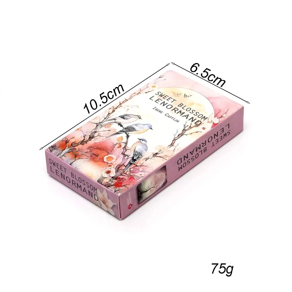 Sweet Blossom Lenormand Lenormandkarten auf Deutsch 36 Karten plus 2 zusätzliche Karten Im Booklet werden ausführlich die Geschi — image 5