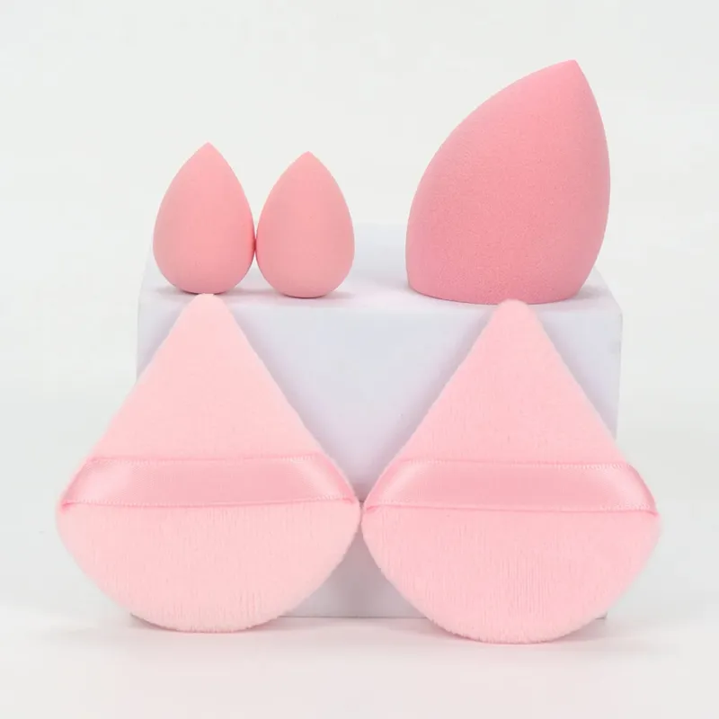 5Pcs Professional Makeup Sponge Set - Soft Gentle Multi-Purpose Tools for Perfect Foundation Powder and Blush Application — image 14