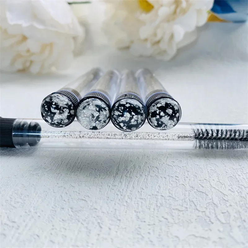 10 pz Riutilizzabile Ciglia Pennello Tubo per Estensione Ciglia Usa E Getta Mascara Bacchette Sopracciglio Applicatore Pennello Ciglia Pennelli — image 12